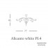 Euroluce Lampadari Alicante white PL4 — Потолочный накладной светильник ALICANTE