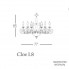 Euroluce Lampadari Cloe L8 — Потолочный подвесной светильник CLOE