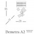 Euroluce Lampadari Demetra A2 superlux — Настенный накладной светильник DEMETRA