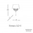 Euroluce Lampadari Ermes A2+1 — Настенный накладной светильник ERMES