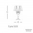 Euroluce Lampadari Lyra LG1 — Настольный светильник LYRA