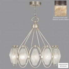 Fine Art Lamps 864840-32 — Потолочный подвесной светильник QUARTZ AND IRON