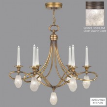 Fine Art Lamps 867240-31 — Потолочный подвесной светильник QUARTZ AND IRON