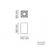 Flos Architectural 03.2600.14 — Потолочный накладной светильник COMPASS BOX SMALL 1L