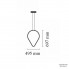 Flos F0413030 — Потолочный подвесной светильник ARRANGEMENTS