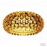 Foscarini 138008 52 — Светильник потолочный накладной Caboche Giallo oro