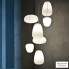 Foscarini 2440072E 10 — Светильник потолочный подвесной Rituals 2 multi E27 Bianco