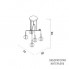 Giopato & Coombes DDC05C-PE1-BR — Потолочный подвесной светильник DEWDROPS CHANDELIER 05 CIRCULAR