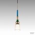 Giopato & Coombes FLP10-PE1-BRBC — Потолочный подвесной светильник FLAUTI PENDANT 10 AMBER
