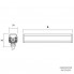 I-LED 89533 — Настенный светильник Xenia WALLWASHER MONO, алюминий