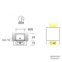 I-LED 92303 — Потолочный встраиваемый светильник Clip, серебристый
