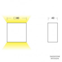 I-LED 92620 — Настенный накладной светильник Per, серый