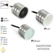 I-LED 93457 — Напольный встраиваемый светильник Nicrox, серебристый