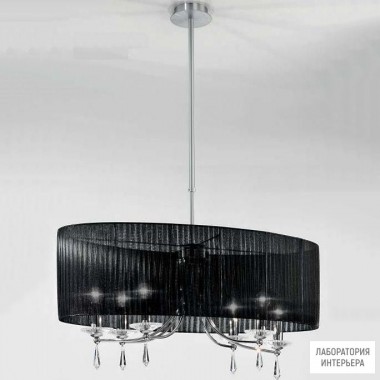 IDL 9027TS-6S-Chrome-Black — Светильник потолочный подвесной Fashion