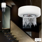 IDL 9044 3+1SM — Потолочный подвесной светильник Tiffany