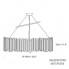 Innermost PF03916030 — Светильник потолочный подвесной Facet Facet Chandelier 100 латунь