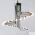 Italamp G R10 Chrome — Потолочный подвесной светильник SPIRALE