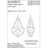 Karman SE104 1F INT — Потолочный подвесной светильник 24 KARATI