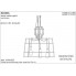 Karman SE112 1B INT — Потолочный подвесной светильник SISMA