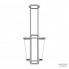 Kevin Reilly Lucerne size 4 — Потолочный подвесной светильник Lucerne высота 48,6 см