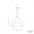 Lasvit CL005PA 01 — Потолочный подвесной светильник Neverending Glory Inhale Pendant