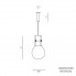 Lasvit CL015PB 06 — Потолочный подвесной светильник Moulds Pendant Medium