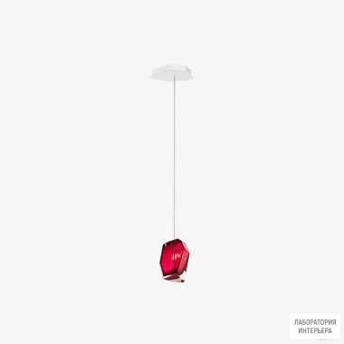 Lasvit CL017PA 07 — Потолочный подвесной светильник Crystal Rock Pendant Single