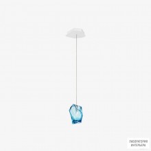 Lasvit CL017PA 08 — Потолочный подвесной светильник Crystal Rock Pendant Single