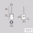 LODES (Studio Italia Design) 505001 — Потолочный подвесной светильник Diesel Fork Small