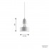 Louis Poulsen 5741906125 — Потолочный подвесной светильник PAKHUS