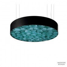 LZF SPRO SG BK LED DIM0-10V Black-Turquoise — Потолочный подвесной светильник Spiro Large