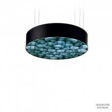 LZF SPRO SM BK LED DIM0-10V Black-Turquoise — Потолочный подвесной светильник Spiro Medium
