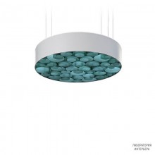 LZF SPRO SM W LED DIM0-10V White-Turquoise — Потолочный подвесной светильник Spiro Medium