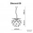 Marset A620-044 — Потолочный подвесной светильник Discoco 53