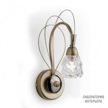 Masca 1865-A1 ottone nichel — Настенный накладной светильник Luna