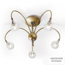 Masca 1867-5PL ottone nichel — Потолочный накладной светильник Parfum