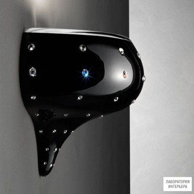 Masiero BLACK GRACE A2 — Настенный накладной светильник LUXURY BLACK GRACE