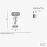 Masiero CRISTALRY SILVER TL2+3 ASFOUR — Настольный светильник LUXURY CRISTALRY SILVER