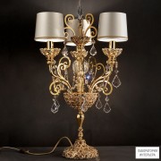 Masiero GOLD IMPERIAL TL3 ASFOUR — Настольный светильник LUXURY GOLD IMPERIAL