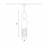 Masiero NAPPE N4 V95 — Потолочный подвесной светильник DIMORE
