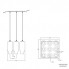 Niche Modern 9-PACK-CANOPY-PHAROS-Soft-White — Потолочный подвесной светильник MODERN CHANDELIER