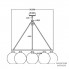 Niche Modern SOLA-36-PHAROS-Soft-White-Down — Потолочный подвесной светильник MODERN CHANDELIER