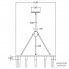 Niche Modern SPARK-24-BULB-Up — Потолочный подвесной светильник MODERN CHANDELIER