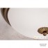 Orion DL 7-087 47 Patina opal-matt — Потолочный накладной светильник Empire ceiling light, antique brass finish, dia. 47cm