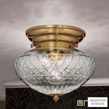 Orion DL 7-261 gold 415 klar-Schliff — Потолочный накладной светильник Adele Ceiling Light, 24K gold plated, with clear cut glass, 25cm