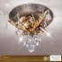Orion DL 7-612 3 silber-gold (3xE14) — Потолочный накладной светильник Miramare ceiling lamp, silver-gold finish, 3 lamps