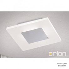 Orion DL 7-614 20 satin (LED7W 480lm 3000K) — Потолочный накладной светильник Tauro LED ceiling light, 20x20cm