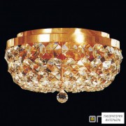 Orion DLU 2219 3 35 gold A (3xE27) — Потолочный накладной светильник Sheraton ceiling light with 3 lamps, 35cm, 24K gold plated