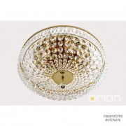 Orion DLU 2327 6 45 gold (6xE14) — Потолочный накладной светильник Sheraton ceiling light, 45cm, 24K gold plated