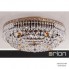Orion DLU 2327 6 45 Patina (6xE14) — Потолочный накладной светильник Sheraton ceiling light, 45cm, antique brass finish